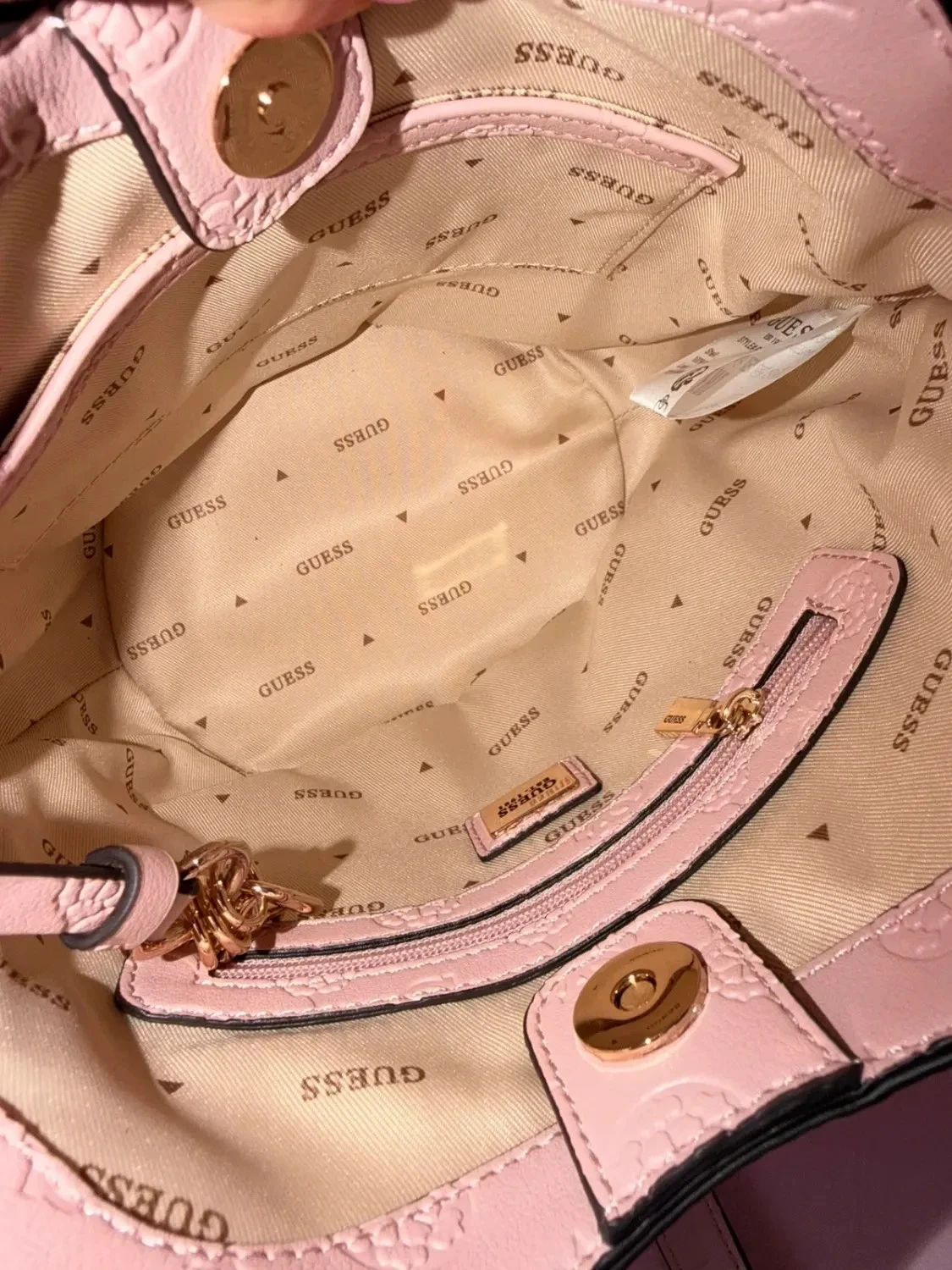 Saco de ombro Guess nunca usado rosa – photo 7